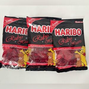 BlackPink Jennie Haribo Collaboration Limited Edition Ruby Hearts Gummy 3 pack
